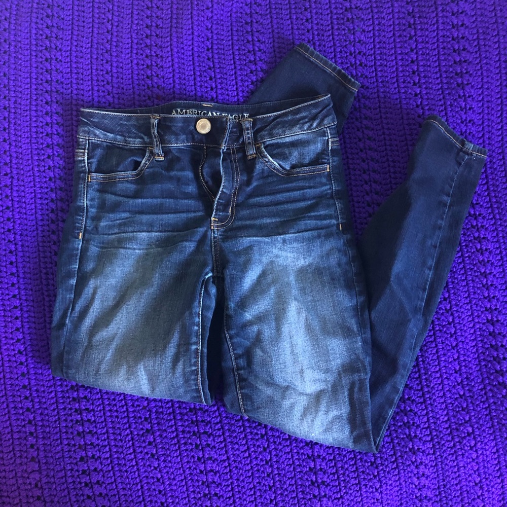 Hi-rise jegging